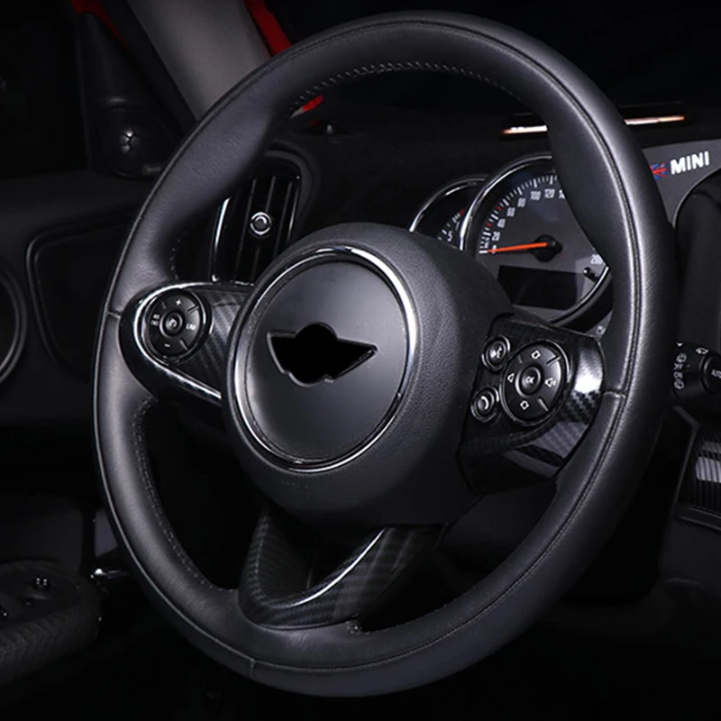 Чехол рулевого колеса автомобиля оболочка наклейка из углеродного волокна для