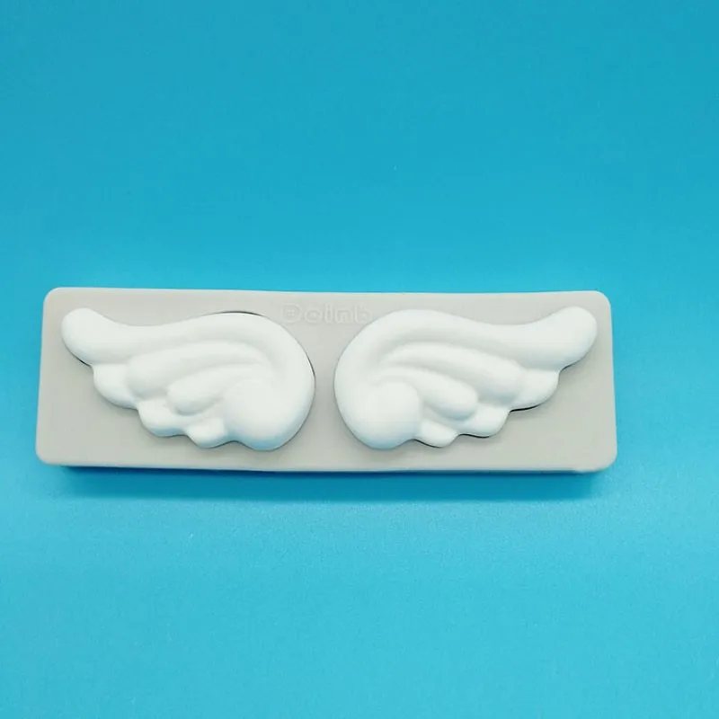 Mini Angel Wing Silicone Molds DIY Epoxy UV Resin Mold Clay Candle Soap makeing Chocolate Fondant Candy Mould |