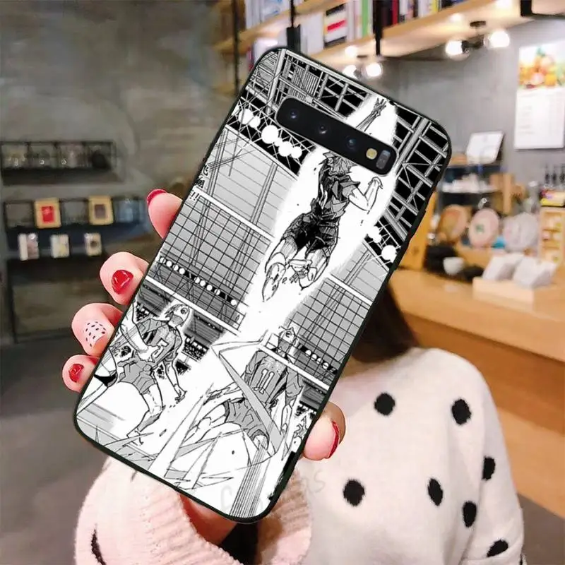 

Haikyuu Hinata Kozume Kenma anime Phone Case For Samsung A50 A51 A71 A20E A20S S10 S20 S21 S30 Plus ultra 5G M11 funda shell