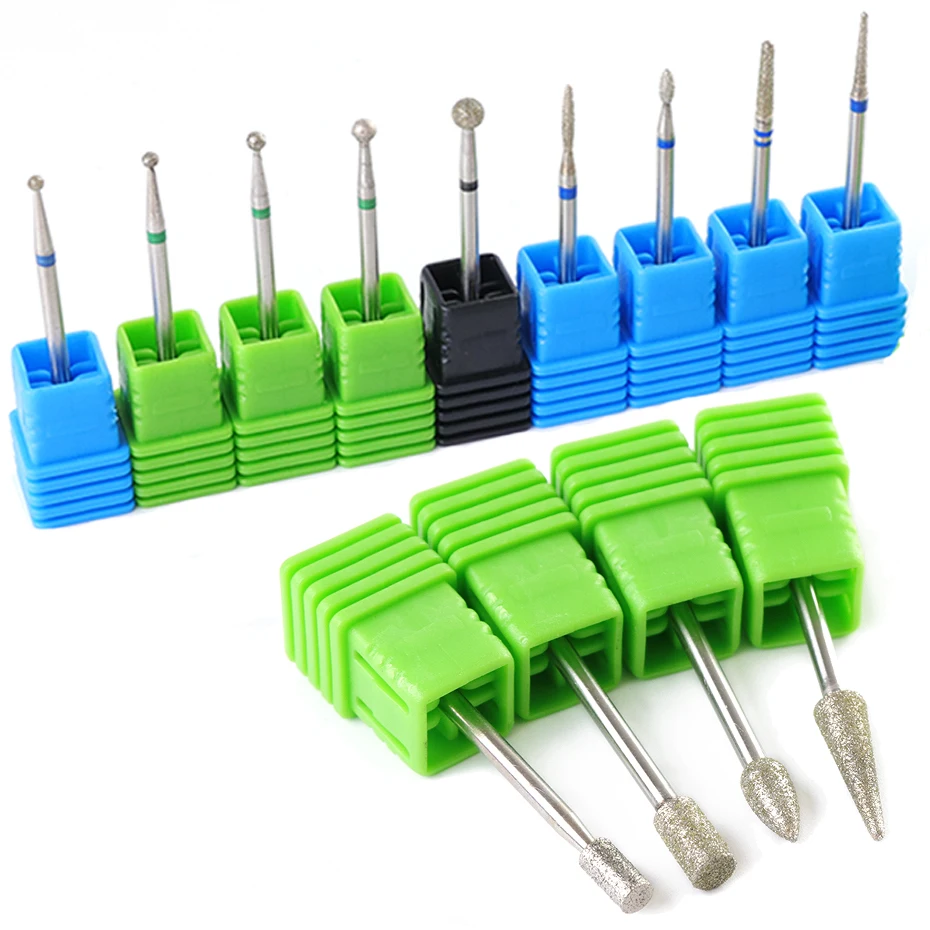 Алмазная фреза для ногтей 1 шт. сверло вращающаяся из нержавеющей стали