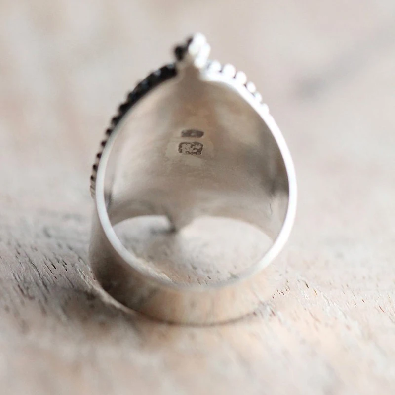 В богемном стиле Natural Sea Shell старинное серебряное кольцо для женщин летняя пляжная