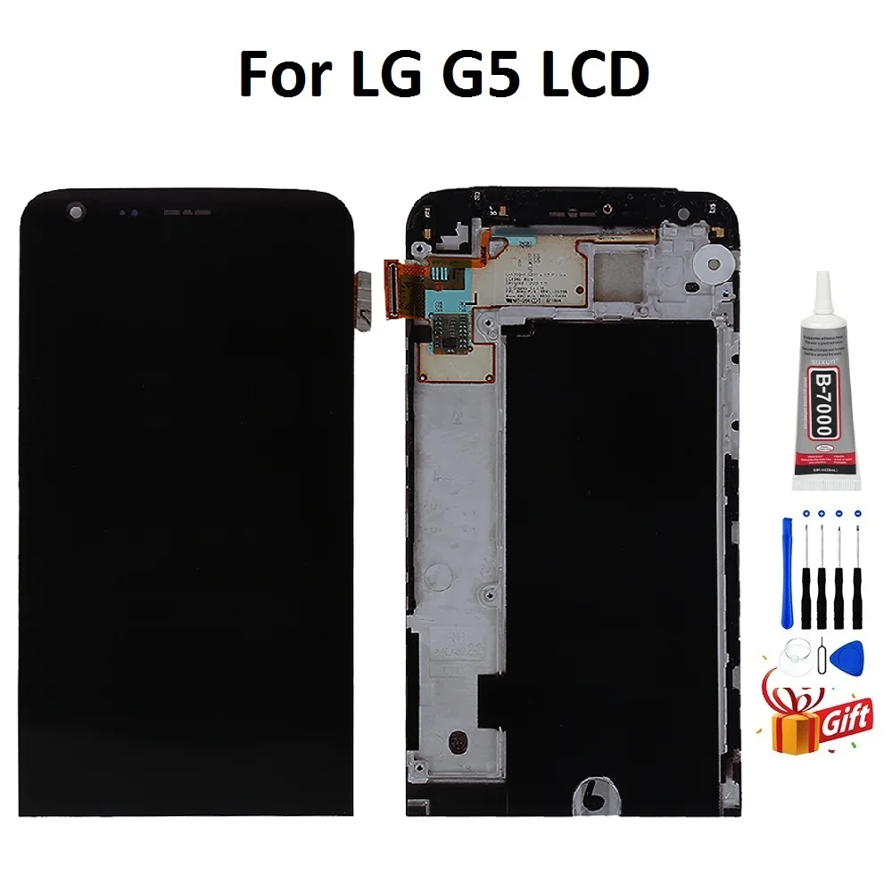 ЖК дисплей для LG G5 H850 H840 H860 сенсорный экран в сборе с рамкой H830 F700 оригинальная