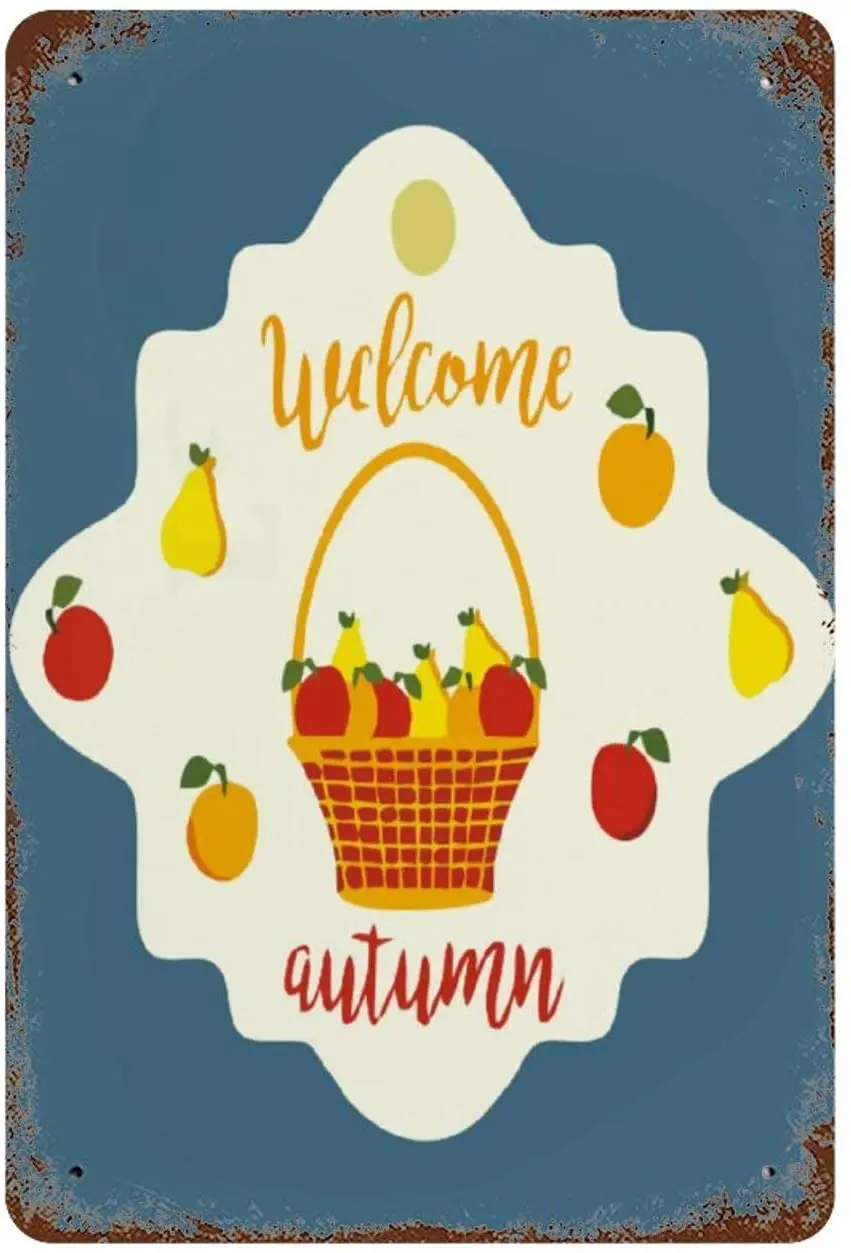 

Винтажная металлическая жестяная вывеска, 20 х30 см