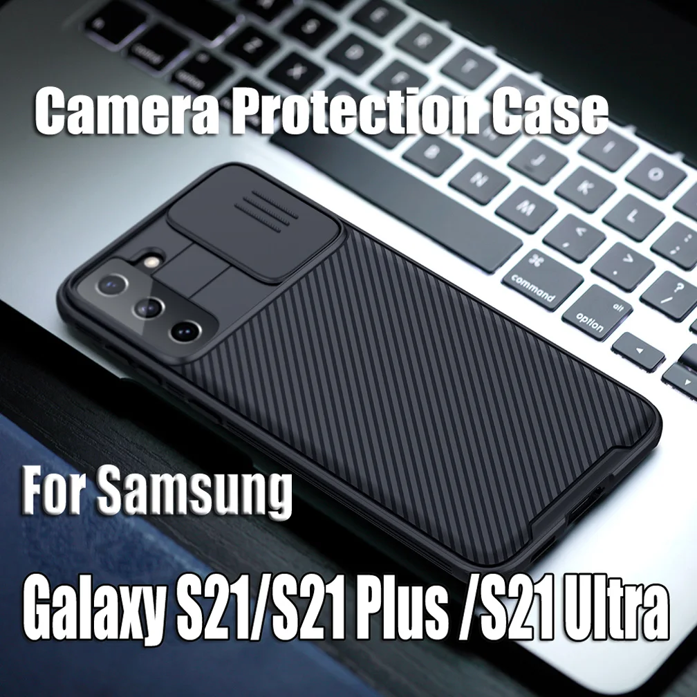 

For Samsung Galaxy S21 S21+ Plus Case Nillkin CamShield Pro Case Slide Camera Protection Case For Samsung S21 Ultra Lens Cover