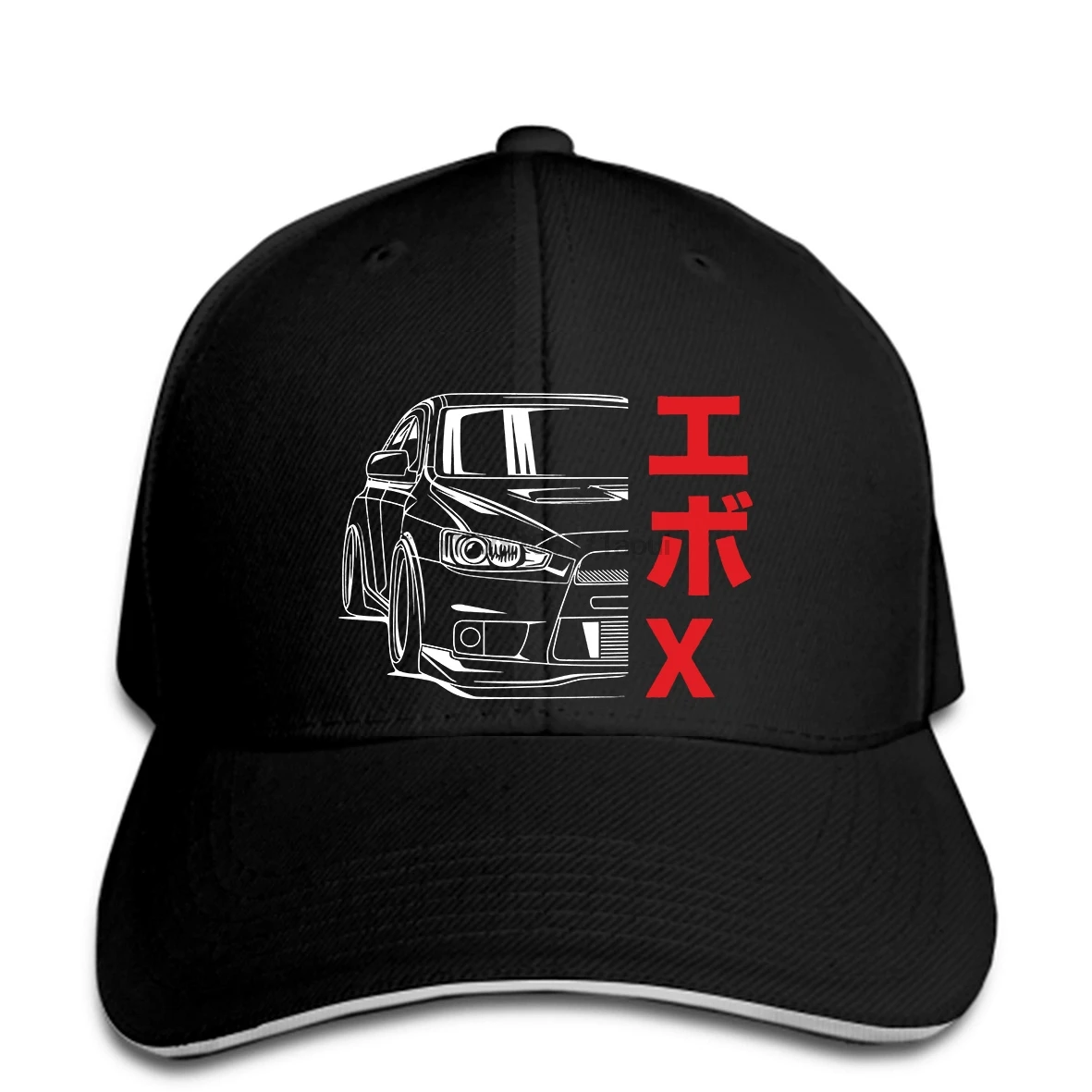 

Baseball cap EVO X 10 Lancer Evolution Japanese Racing Baseball caps Men Baseball caps Fashion Baseball caps