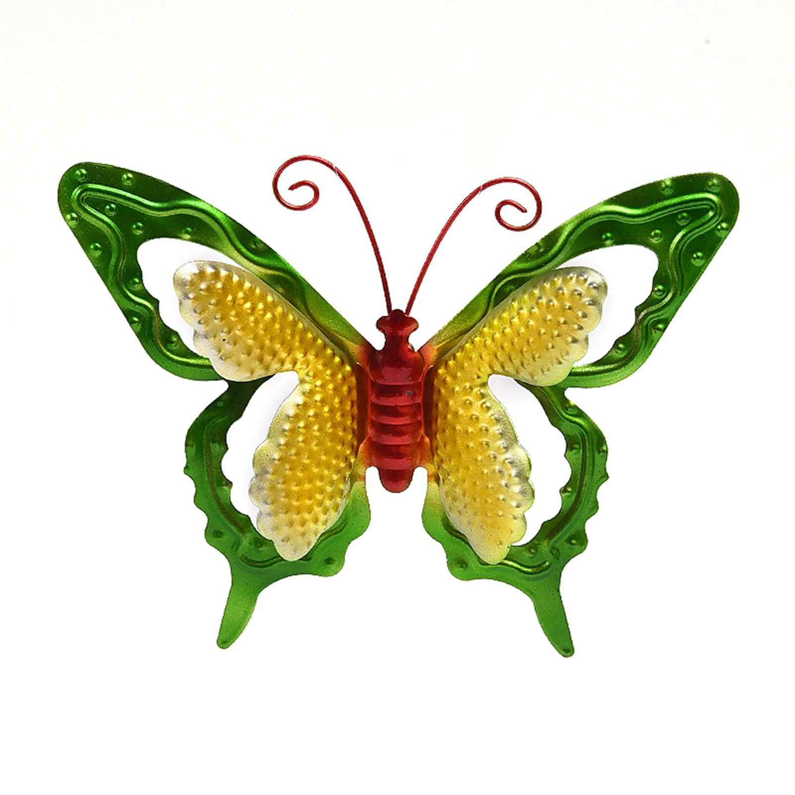 

3PCS Metal Butterfly Wall Decoration Indoor Outdoor Wall Hanging Stickers DIY Art Home Decor Wall Decals Wedding Decoration