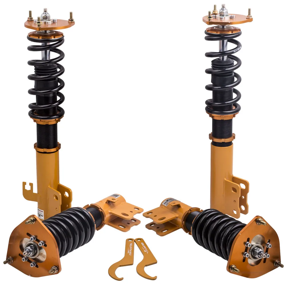 

Tuning Coilovers Kit for Subaru Forester 1998-2002 Adjustable Damper 1st Gen. 98-02 24 Level adjustable damping force Front Rear