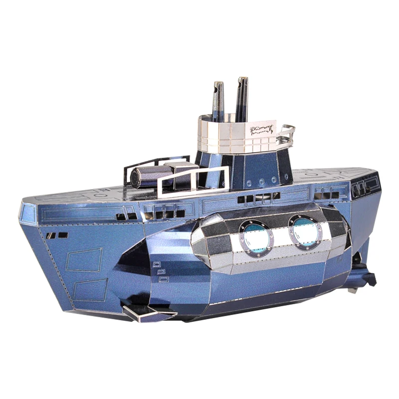 

MMZ MODEL Microworld 3D metal Puzzle Submarine model DIY laser cutting Jigsaw puzzle learning Toys for children gift adult