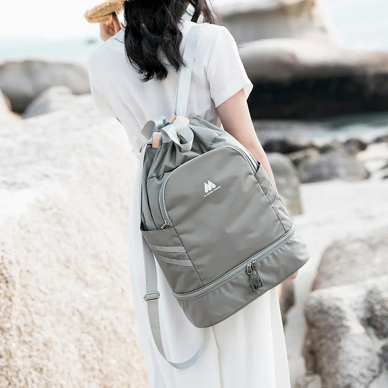 multifunction backpack womens yoga swim sports fitness organizer pouch waterproof travel clothes shoes ipad storage accessories free global shipping