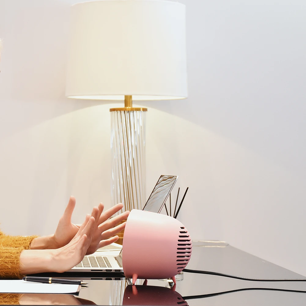 Креативные настольные обогреватели портативный зимний теплый вентилятор