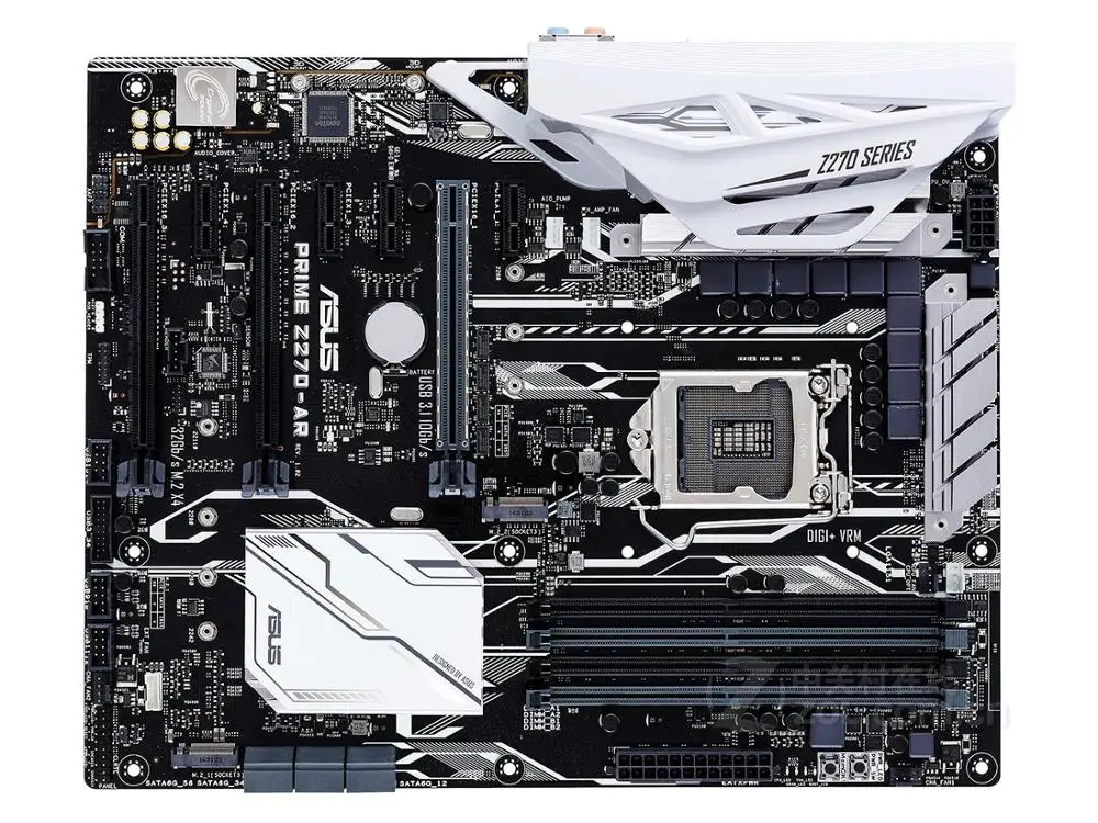 Оригинальная материнская плата для ASUS PRIME Z270 AR DDR4 LGA 1151 64 Гб USB2.0 USB3.0 USB3.1 HDMI