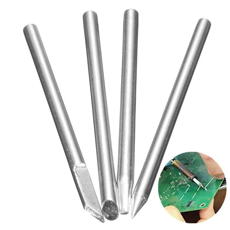 4 шт. наконечники для паяльника 3 мм 30 Вт|welding tips|soldering iron tip 3mmsoldering solder |