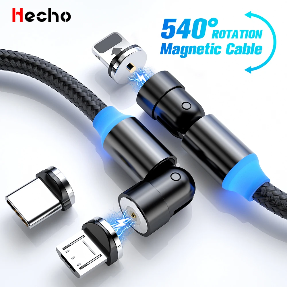 Магнитный USB кабель для iPhone Samsung Android C usb магнитное зарядное устройство типа Micro 2
