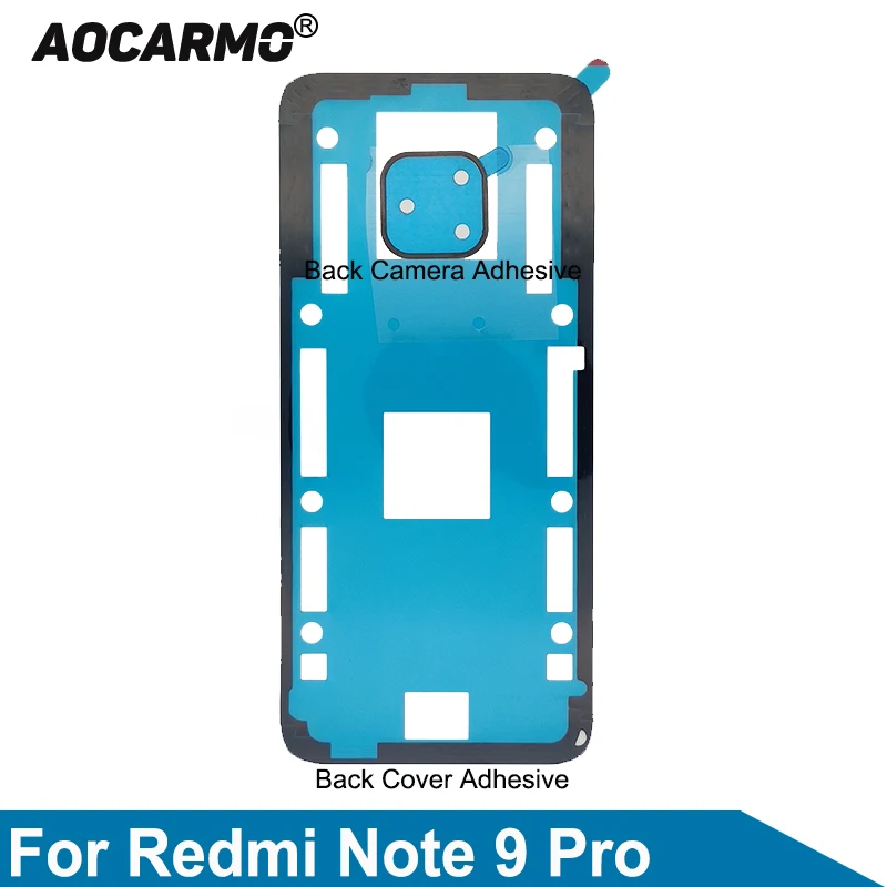Задняя крышка Aocarmo для Redmi Note 9 Pro наклейка на жилье | Мобильные телефоны и