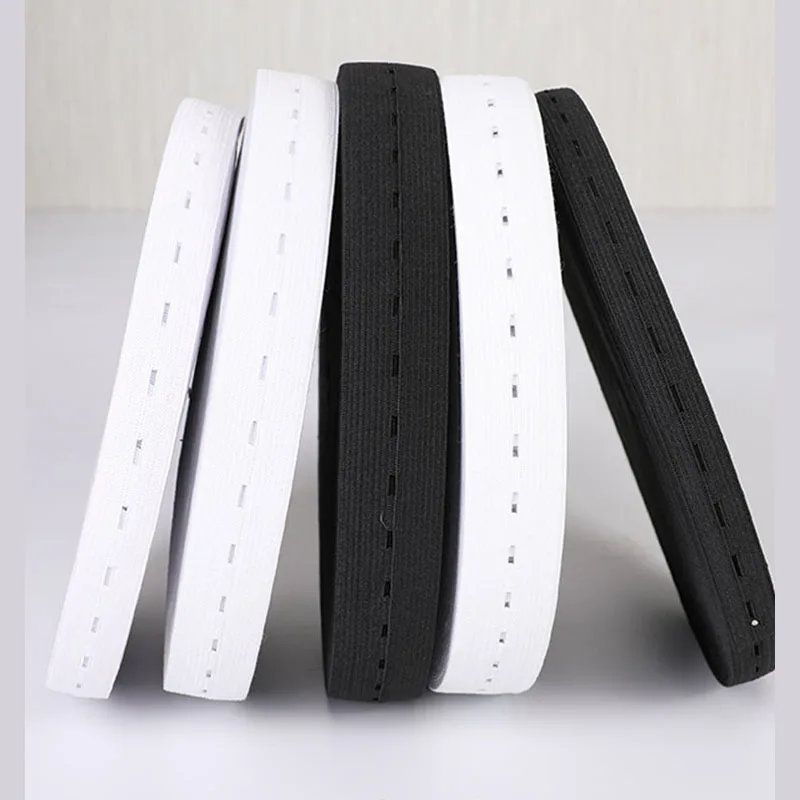 Аксессуары для шитья сделай сам 15 мм 20 25 с отверстием кнопок эластичная лента