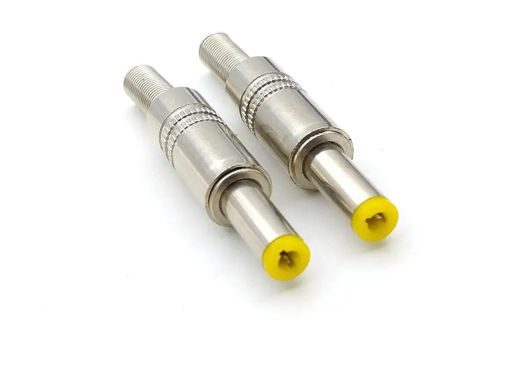 100 шт. в партии металлический кабель питания постоянного тока 5 х2 1 мм/постоянного