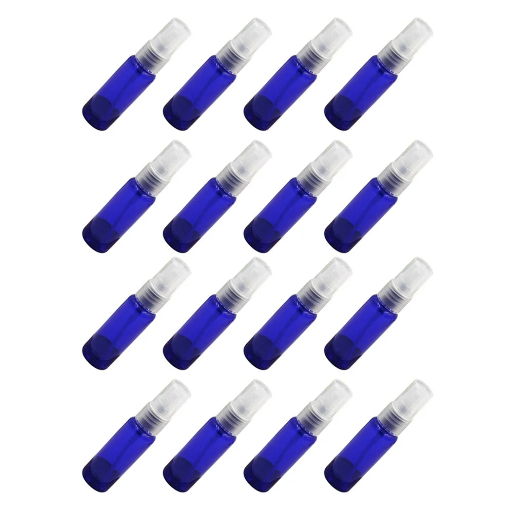 

30/100ml Women Blue Spray Plastic Bottle Essential Oil Liquid Aromatherapy Dispenser Fine Mist Atomizer Cosmetic Container
