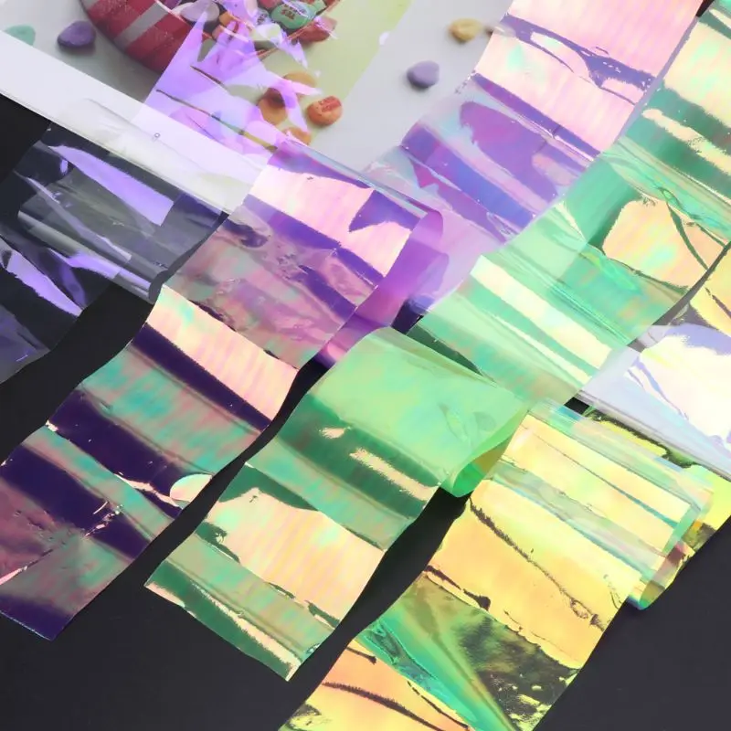 

R2LE Aurora AB Effect Reflective Mirror Paper DIY Epoxy Resin Jewelry Fillings
