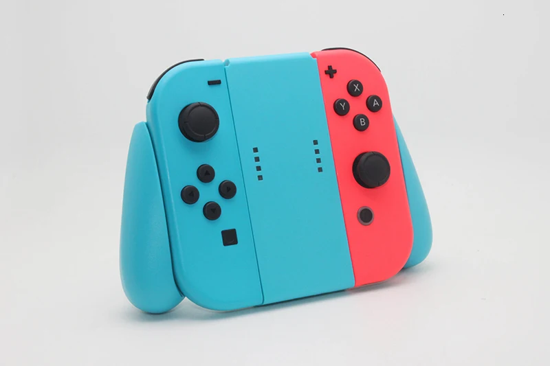 

Left Right Joy-Con Grips & 8 PcsThumb Grips For Nintendo Switch Controller Comfort Grip Holder Black Red Blue