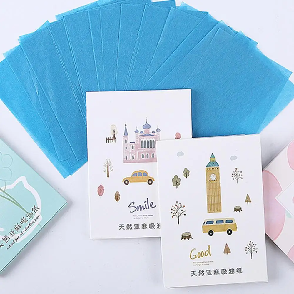 

315NEW Brand 100sheets/pack Tissue Papers Makeup Cleansing Oil Absorbing Face Paper Absorb Blotting Cleanser Face Tool