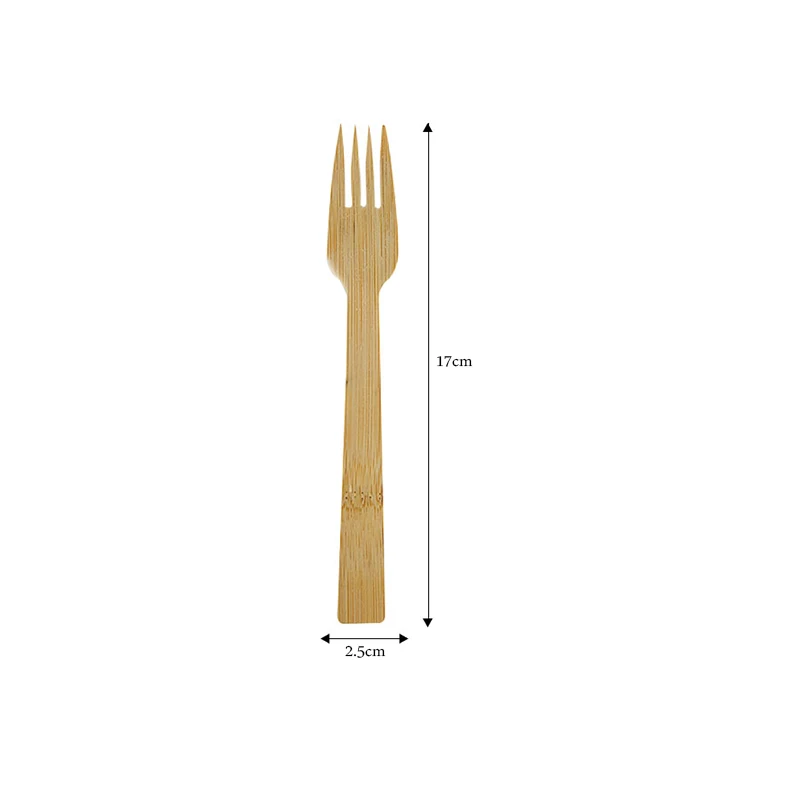 New Eco Friendly Tableware Set Bamboo Cutlery Wooden Knife Fork Spoon Flatware Biodegradable For Kitchen Utensils | Дом и сад