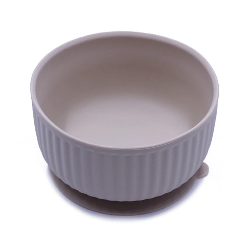 

Baby Silicone Bowl Kids Tableware Waterproof Suction Bowl BPA Free Silicone Feeding Dishes for Baby QX2D