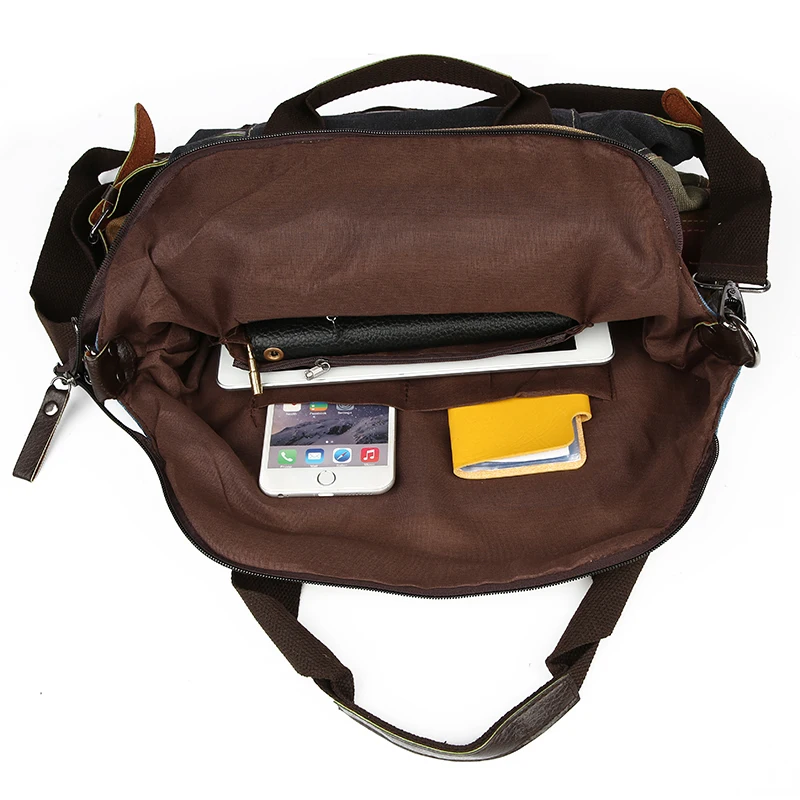 Холщовые сумки на ремне от известного бренда для женщин модные сумки-мессенджеры