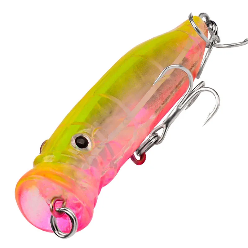 

Topwater Popper 7cm-9g Long Casting Fishing Lures Floating Wobblers Artificial Hard Baits Sea Tuna GT Pesca Isca