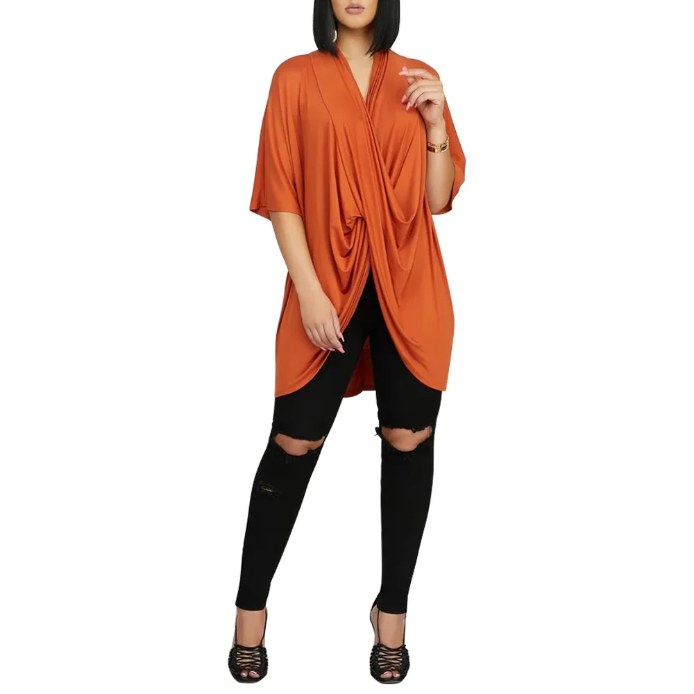 Новая стильная африканская женская одежда Дашики модная Асимметричная