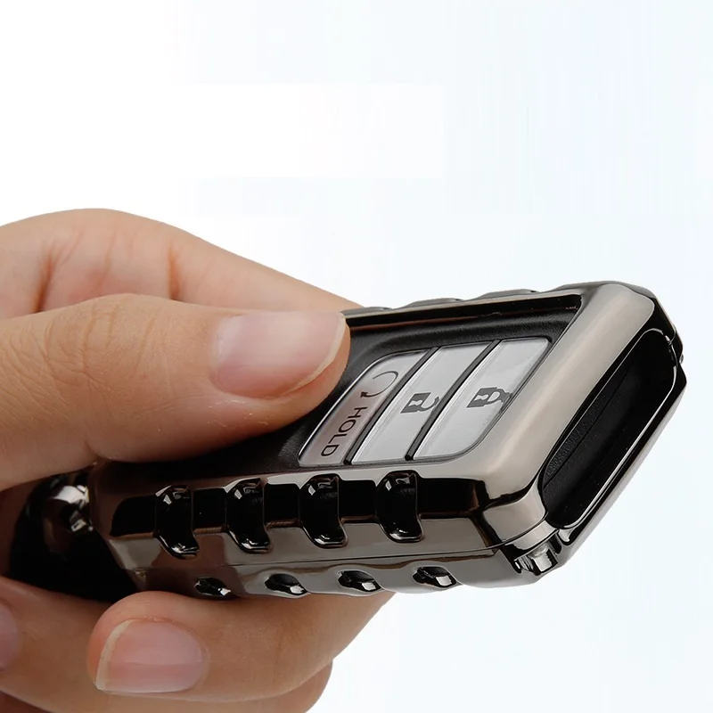 3D чехол для автомобильного ключа из цинкового сплава смарт Honda Civic CR V Accord XR Spirior 2/3/4