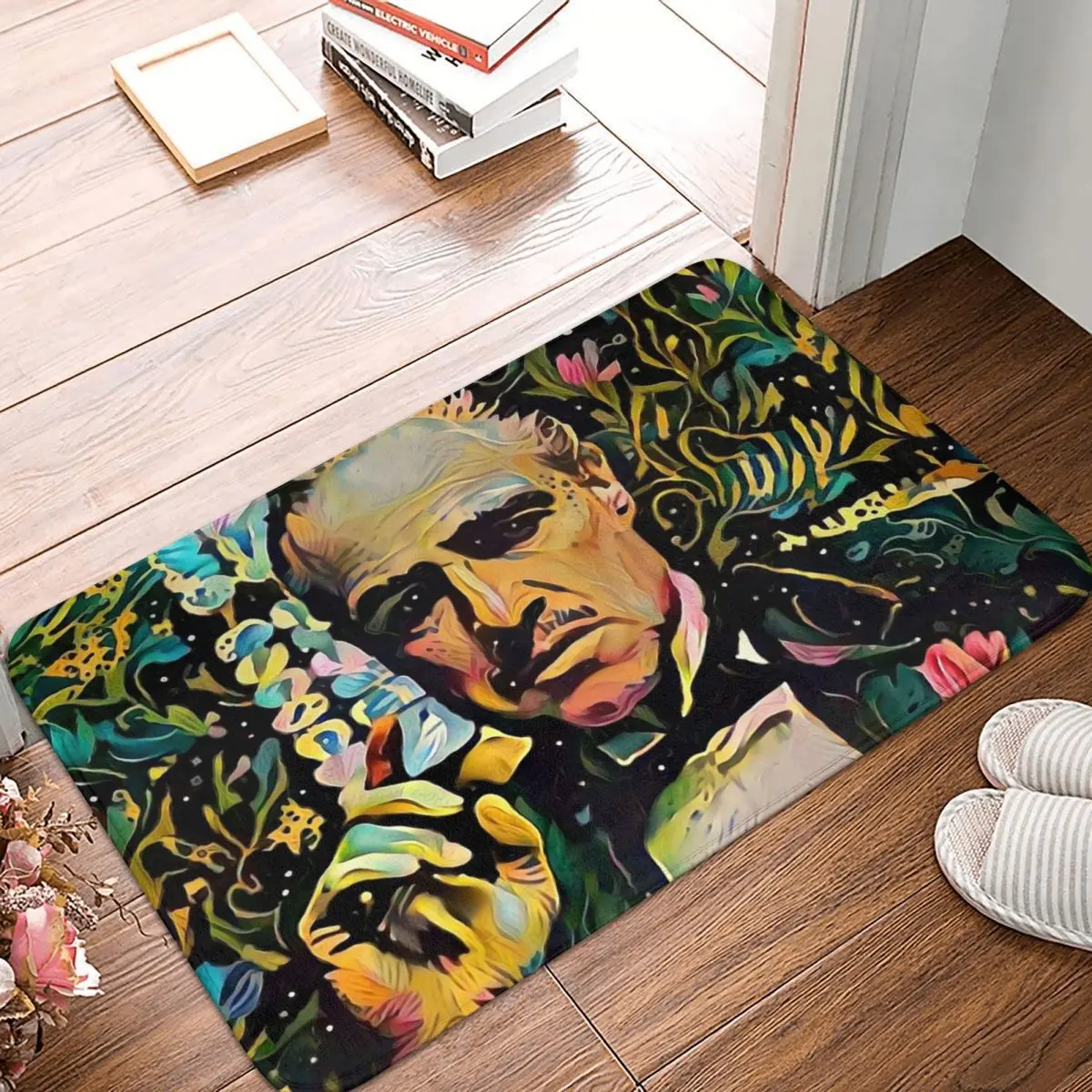 Абстрактный напольный коврик крестного отца ковер полиэстер нескользящий Декор