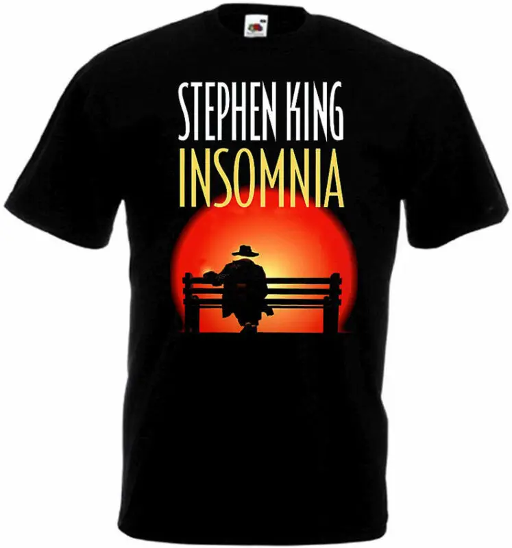 Insomnia v.1 Черная Футболка постер все размеры S...5XL |