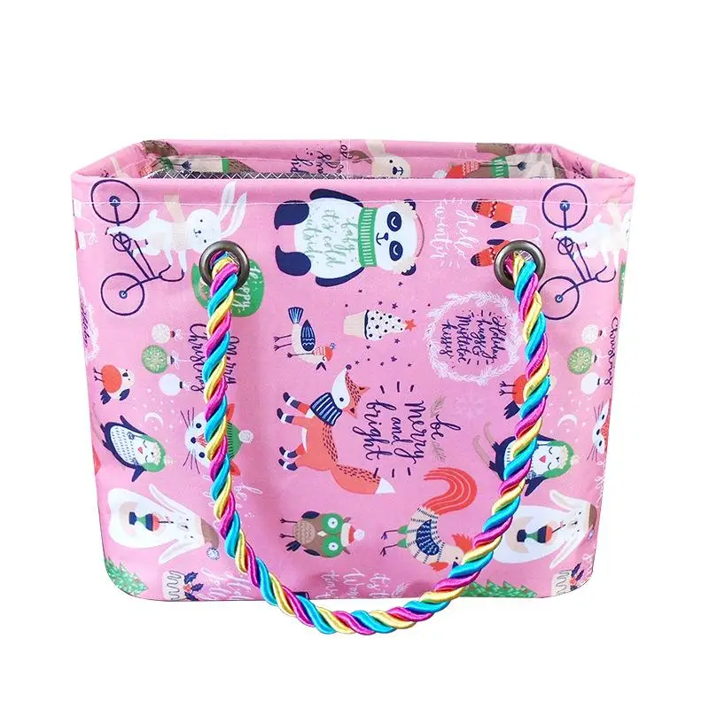 

Cartoon Bath Wash Bags Women Men Waterproof Large Capacity Basket Portable Bath Bags