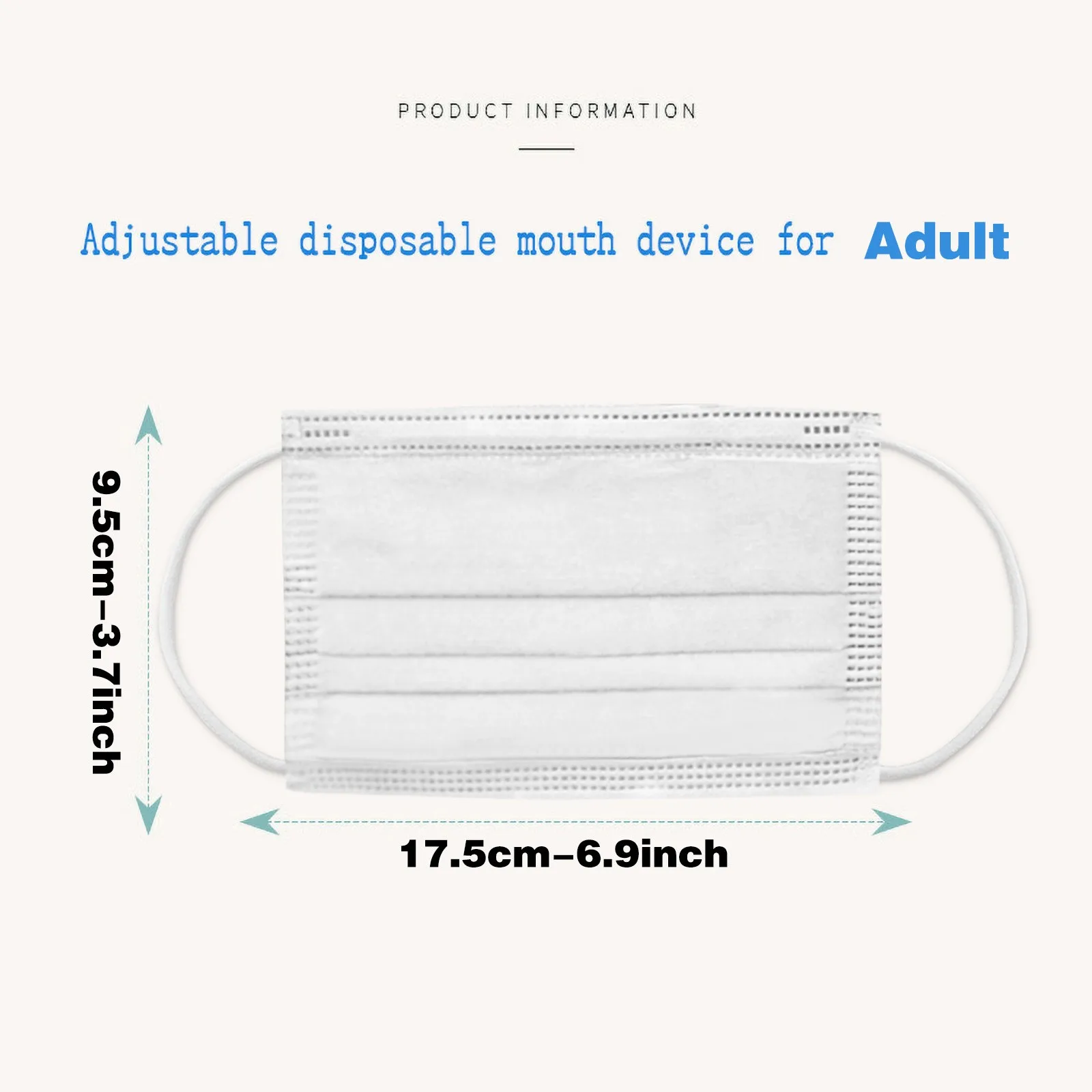

10-100PCS Happy Birthday Masks Adult's Mask Disposable 3ply Ear Loop Mouth-muffle Mascarillas Desechables Masque Jetable