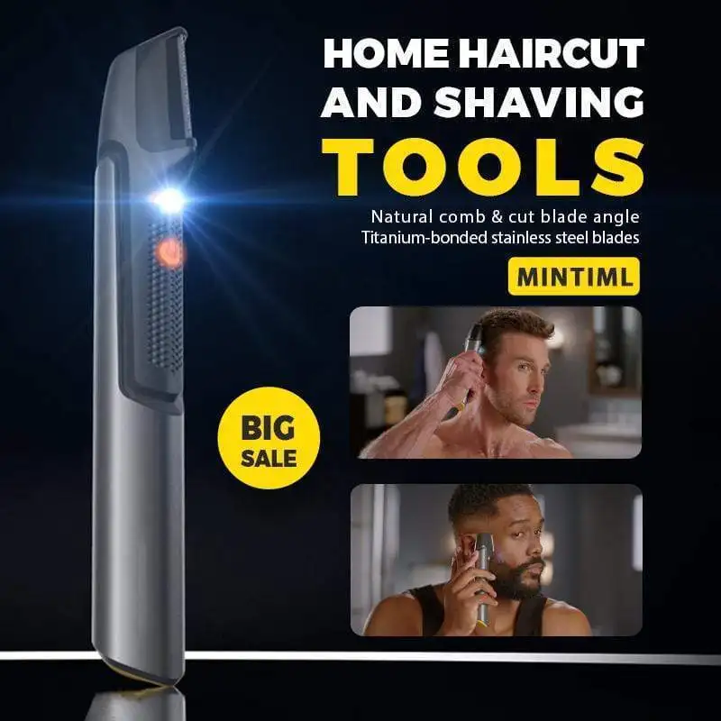 Herramientas de afeitado y corte de pelo para el hogar, Afeitadora el&eacute;ctrica multiusos, cortadora de pelo, cortadora de barba, juego de herramientas de afeitado de estilo autom&aacute;tico-1