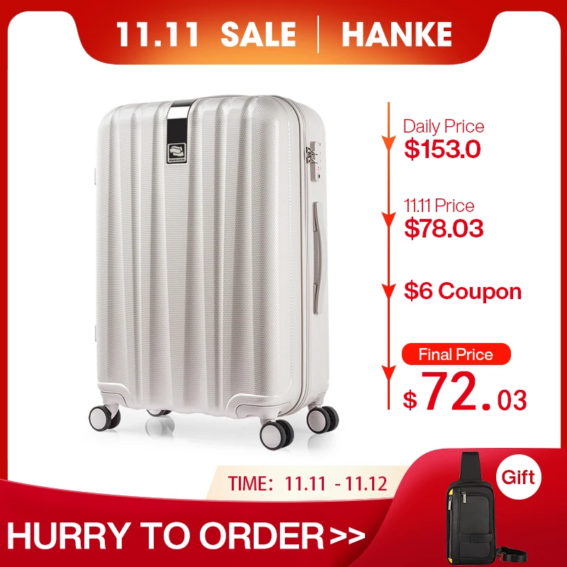 

Best Spinner Luggage Suitcase PC Trolley Case Travel Bag Rolling Wheel Carry-On Boarding Men Women Luggage Trip Journey H80002