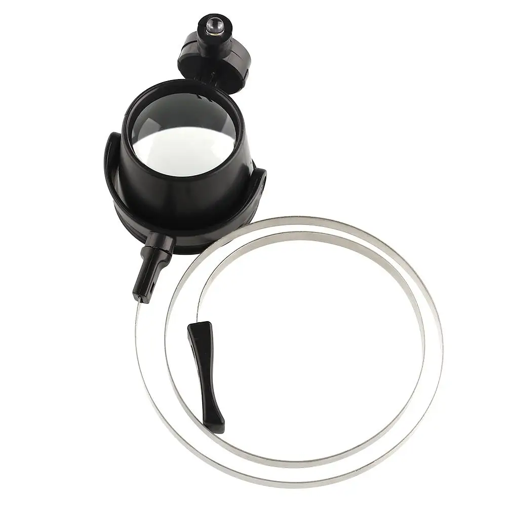 Новая портативная 15X светодиодная лупа для глаз ювелирные изделия цепные