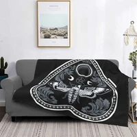 death moth spirit board throw blanket throw blanket for sofa knitted plaid bedspread 260 240 sofa cover bed cover