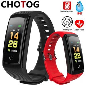 Fitness Bracelet Ip67 Waterproof Sport Smart Bracelet Blood Pressure Pedometer Smart Band Fitness Tracker Watch For Android IOS