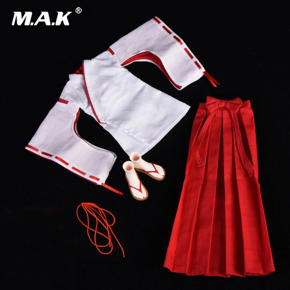 

In Stock 1/6 Sexy Female Figure Clothes Accessory NR20 Witch Kimono Clothes Bow Arrow Set Model for 12'' Action Figure Body