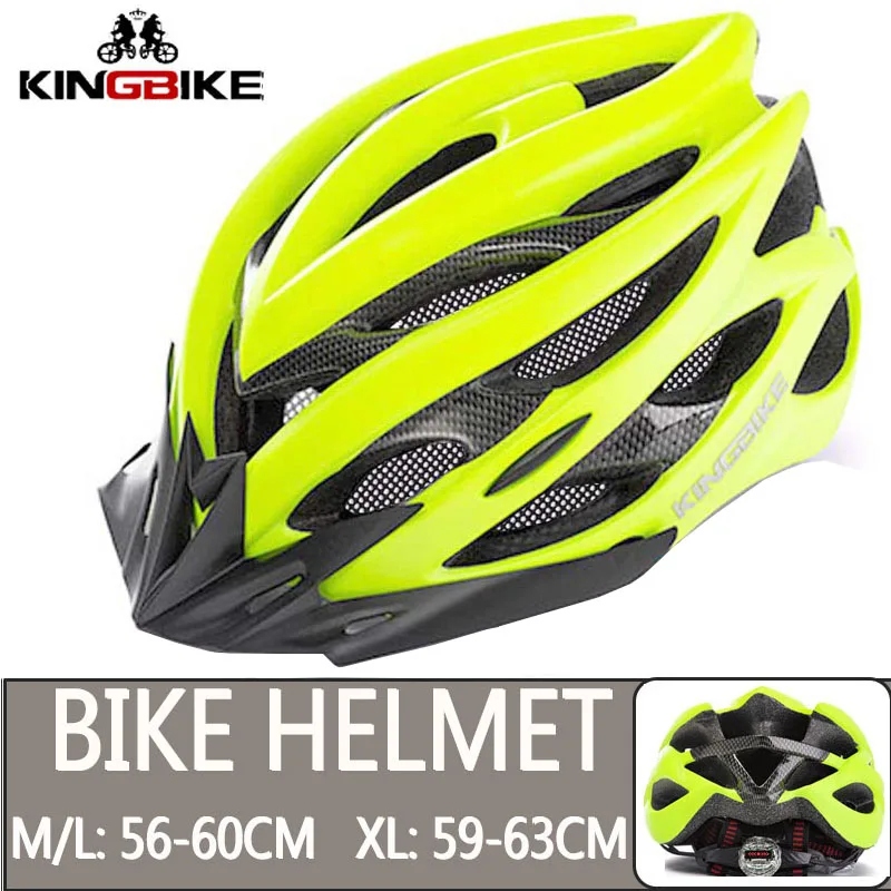 629-Green KINGBIKE велосипедный шлем из титана Сверхлегкий в форме велосипедный шлем с козырьком дышащий дорожный горный MTB открытый велосипедный шлем - Цвет: 629-Green