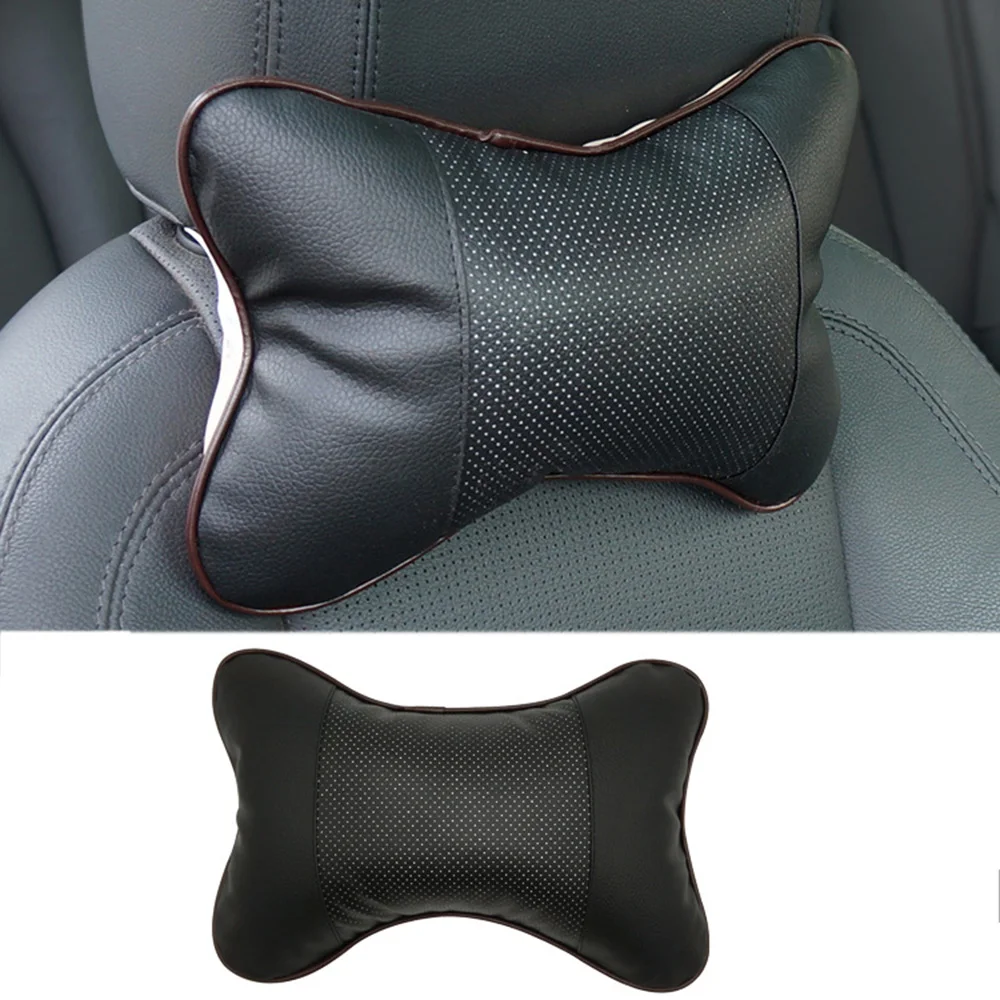 1 шт. автомобильное сиденье из искусственной кожи подголовник подушка для головы