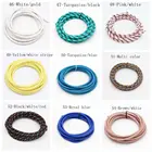 2-жильный гибкий кабель с текстильным покрытием 0,75 мм2, цветной шнур, электрический провод, шнур питания