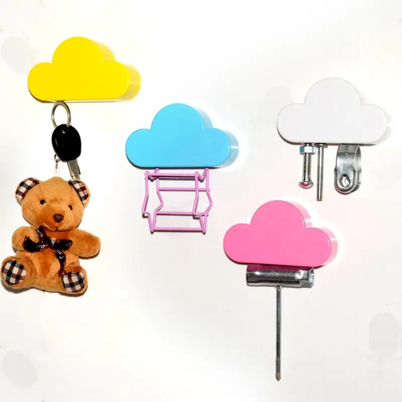 Магнитный держатель для ключей в форме облака на стену Keys Securely Home Storage Hooks on.