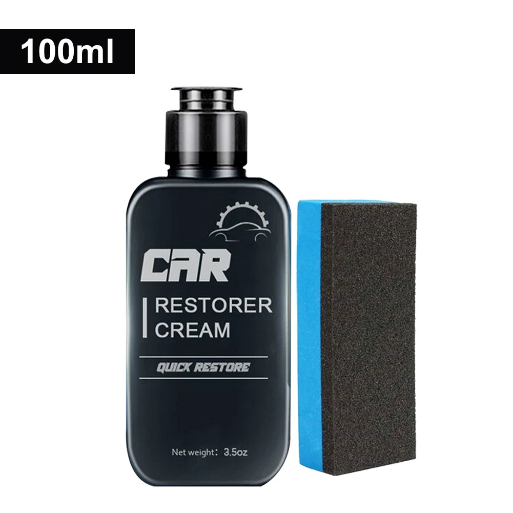 100 мл автомобильные пластиковые детали средство для розничного чтения воск