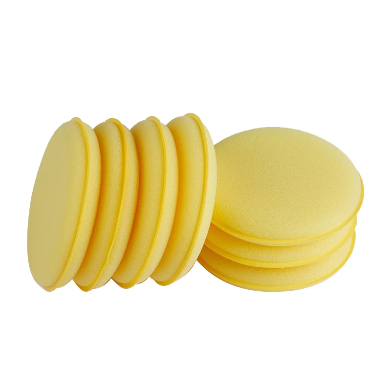 15PCS Car Foam Sponge Wax Applicator Round Polishing and Waxing Detailing Cleaning Tools Supplies | Автомобили и мотоциклы