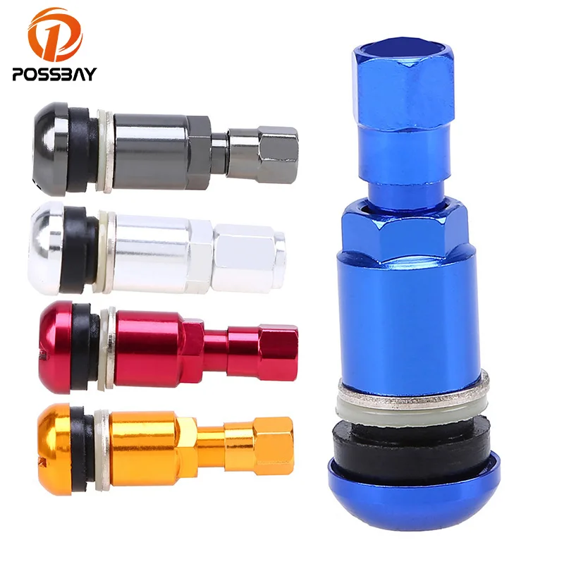 Автомобильная алюминиевая крышка штока клапана колеса автомобиля с ЧПУ POSSBAY