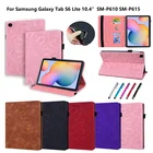 Чехол-книжка для Samsung Galaxy Tab S6 Lite, SM-P610, SM-P615, P610, из искусственной кожи