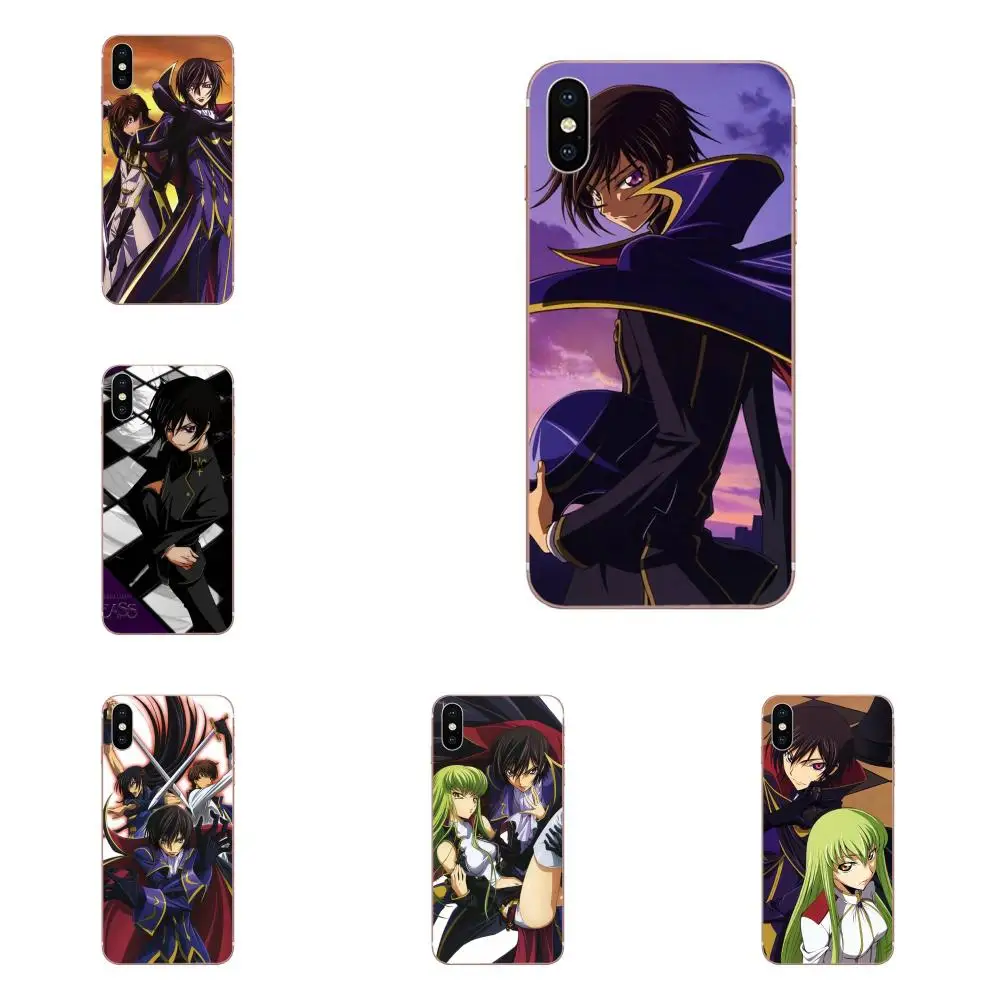 Аниме Code Geass для huawei Honor Коврики 7 7A 8 9 10 20 V8 V9 V10 G Lite Play Mini Pro P Smart мобильный телефон