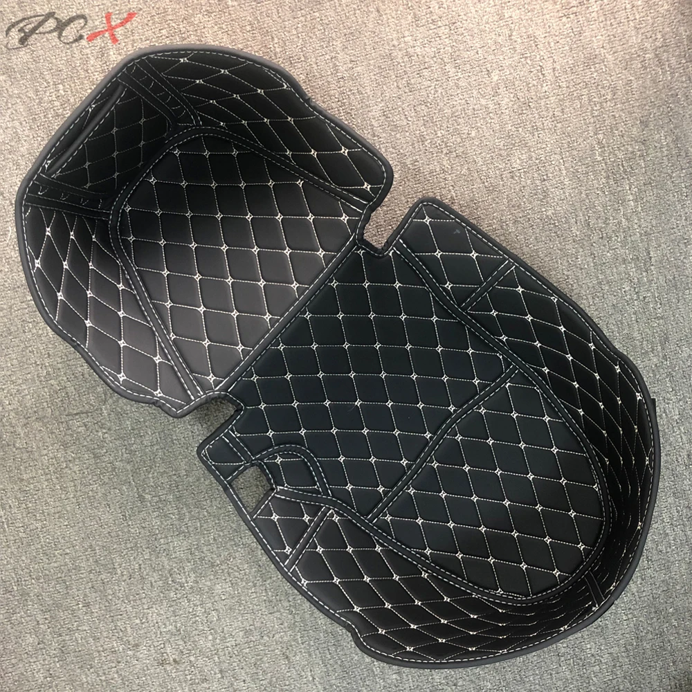 

Motorcycle for Xmax 300 XMAX300 XMAX X Max Storage Box Leather Rear Trunk Cargo Liner Protector Accessories PU Leather